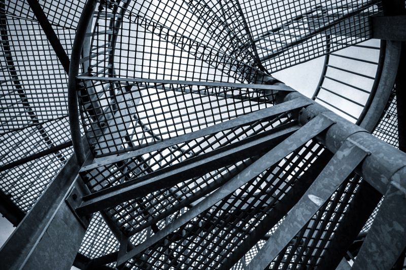 ts metalltechnik beispiel wendeltreppe aus stahl